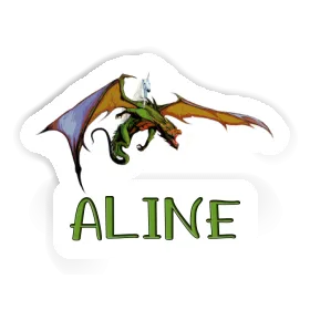 Dragon Autocollant Aline Image