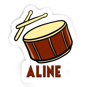 Trommel Sticker Aline Image