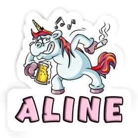 Autocollant Licorne Aline Image