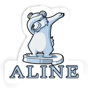 Sticker Aline Polar Bear Image