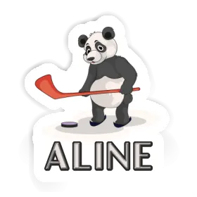 Autocollant Panda Aline Image