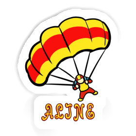 Sticker Skydiver Aline Image