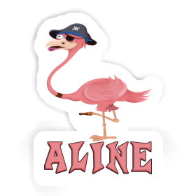 Aufkleber Aline Flamingo Image