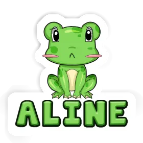 Frosch Sticker Aline Image