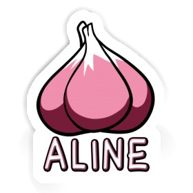 Sticker Knoblauch Aline Image