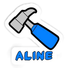 Sticker Gavel Aline Image