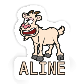 Goat Sticker Aline Image