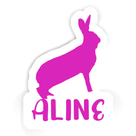 Autocollant Lapin Aline Image