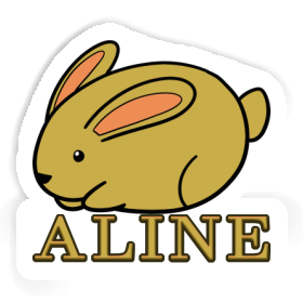 Sticker Rabbit Aline Image