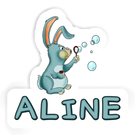 Sticker Aline Hare Image