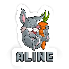 Aline Sticker Osterhase Image