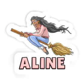 Witch Sticker Aline Image