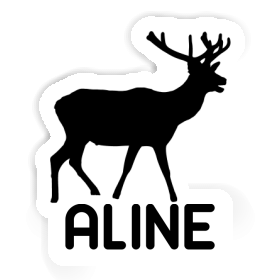 Aline Autocollant Cerf Image