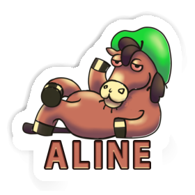 Aline Sticker Pferd Image