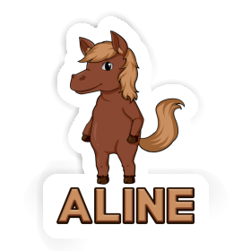 Sticker Aline Horse Image