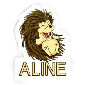 Sticker Aline Hedgehog Image