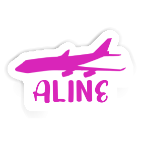 Jumbo-Jet Sticker Aline Image