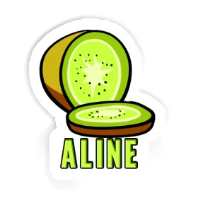 Aufkleber Aline Kiwi Image