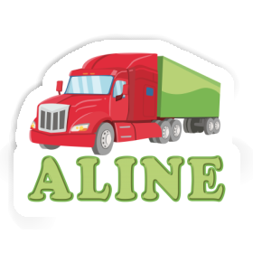 Aline Sticker Truck Image