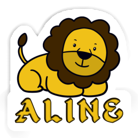 Sticker Lion Aline Image