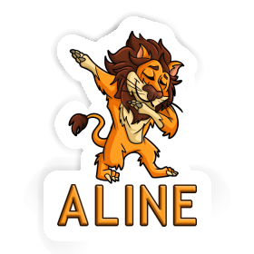 Lion Sticker Aline Image