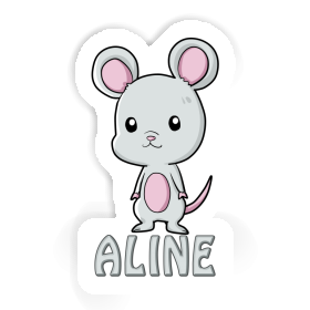 Sticker Aline Mouse Image