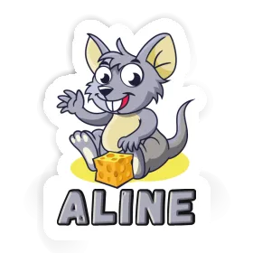 Sticker Aline Mouse Image