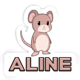 Aline Autocollant Souris Image