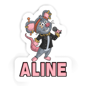 Sticker Singer Aline Image