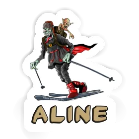 Telemarker Sticker Aline Image