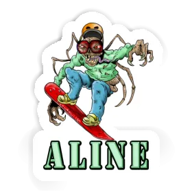 Boarder Autocollant Aline Image