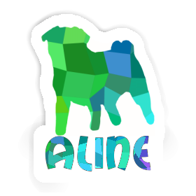 Pug Sticker Aline Image