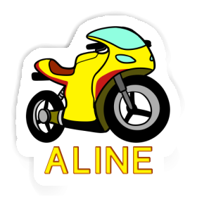 Aline Sticker Motorrad Image