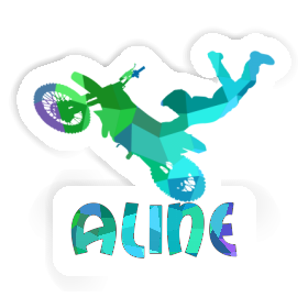 Sticker Aline Motocross Jumper Image