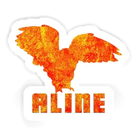 Sticker Aline Owl Image