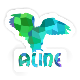 Sticker Aline Owl Image