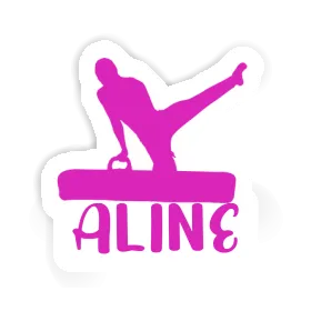 Sticker Gymnast Aline Image