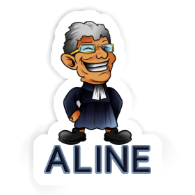 Sticker Aline Pastor Image