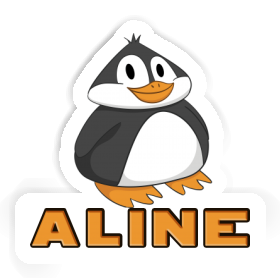 Autocollant Pingouin Aline Image