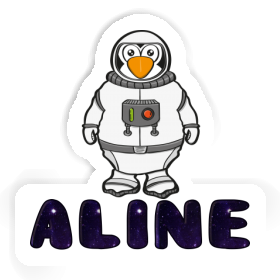 Autocollant Pingouin Aline Image