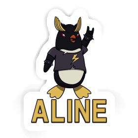 Aline Aufkleber Pinguin Image