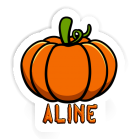 Pumpkin Sticker Aline Image