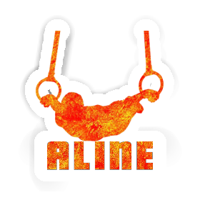 Aline Sticker Ring gymnast Image