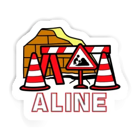 Aline Sticker Baustelle Image