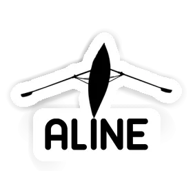 Sticker Rowboat Aline Image