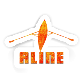 Rowboat Sticker Aline Image