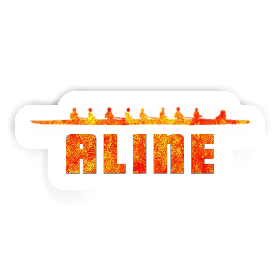 Sticker Aline Rowboat Image