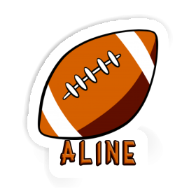 Sticker Rugby Aline Image