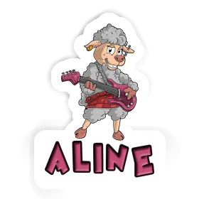 Rockergirl Sticker Aline Image