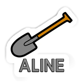 Sticker Aline Schaufel Image